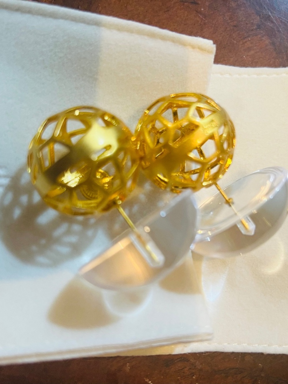 New Khoi Large Beautiful  Brie Earrings